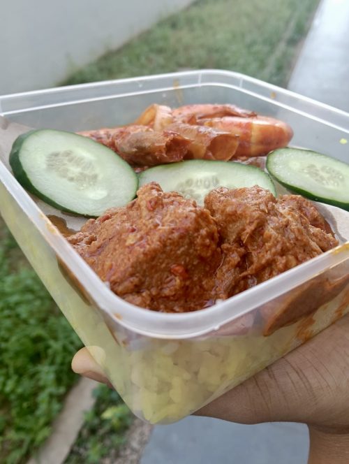 *NEW* Nasi Kuning Rendang Daging (Beef)
