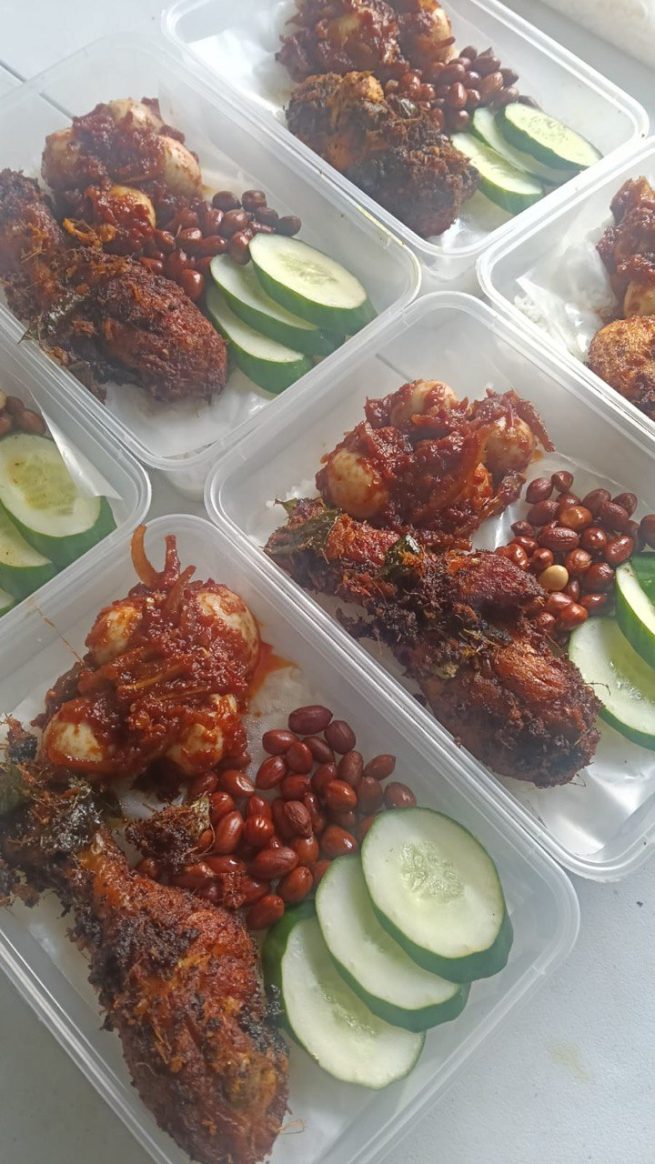 Nasi Lemak (Ayam Goreng Crispy Wing/ Ayam Goreng Rempah) - Image 3
