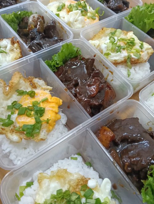 *NEW* Nasi Black Pepper Beef with Mata Lembu