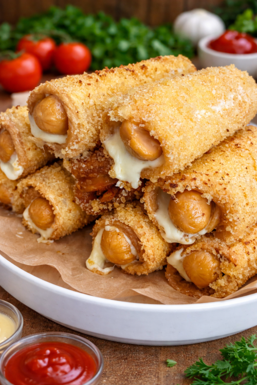 *NEW* Hotdog Cheese Roll (3pcs)