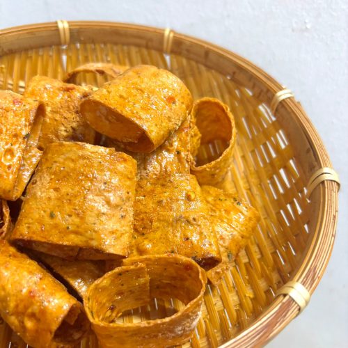 Salted Egg Cuttlefish Roll