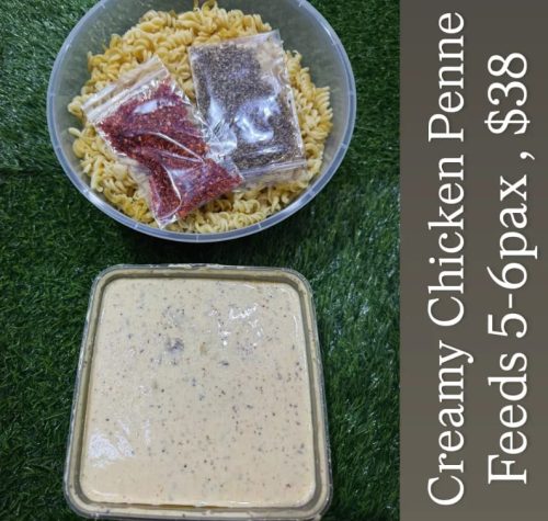 Creamy Chicken Penne (Serves 5-6pax)