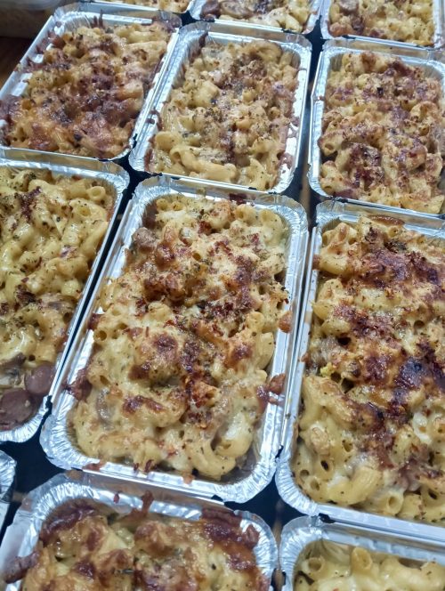 *NEW* Baked Mac 'n' Cheese with Hotdog