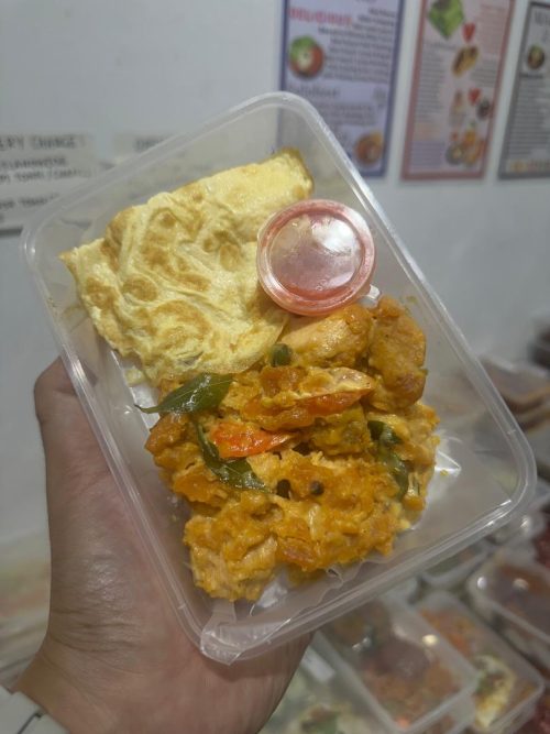 Nasi Salted Egg Chicken